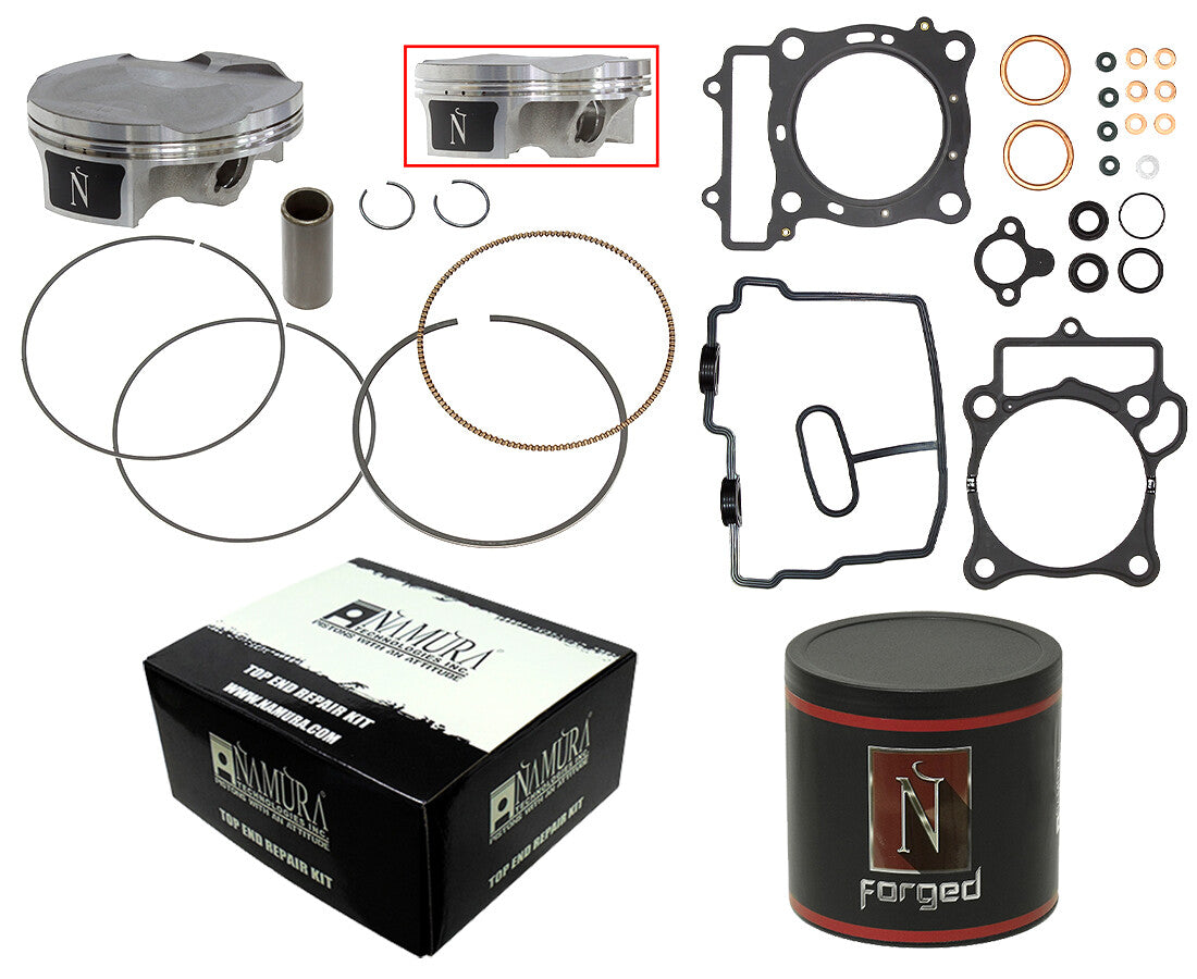 NAMURATop End Kit Forged 78.98/+0.01 13.9:1 HonFX-10053-BK