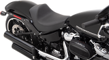 DRAG SPECIALTIES EZ-Solo Seat - Smooth - Vinyl - FXBR/S ACT EZ-ON MOUNT STYLE 0802-1270