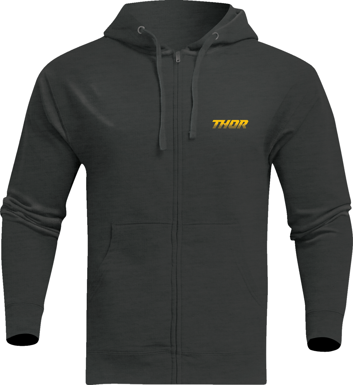 THOR Formula Zip-Up Fleece Sweatshirt - Heather Charcoal - Small 3050-6668