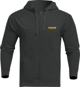 THOR Formula Zip-Up Fleece Sweatshirt - Heather Charcoal - Small 3050-6668