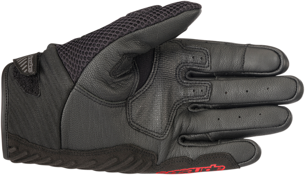 ALPINESTARS SMX-1 Air V2 Gloves - Black/Fluo Red - XL 3570518-1030-XL