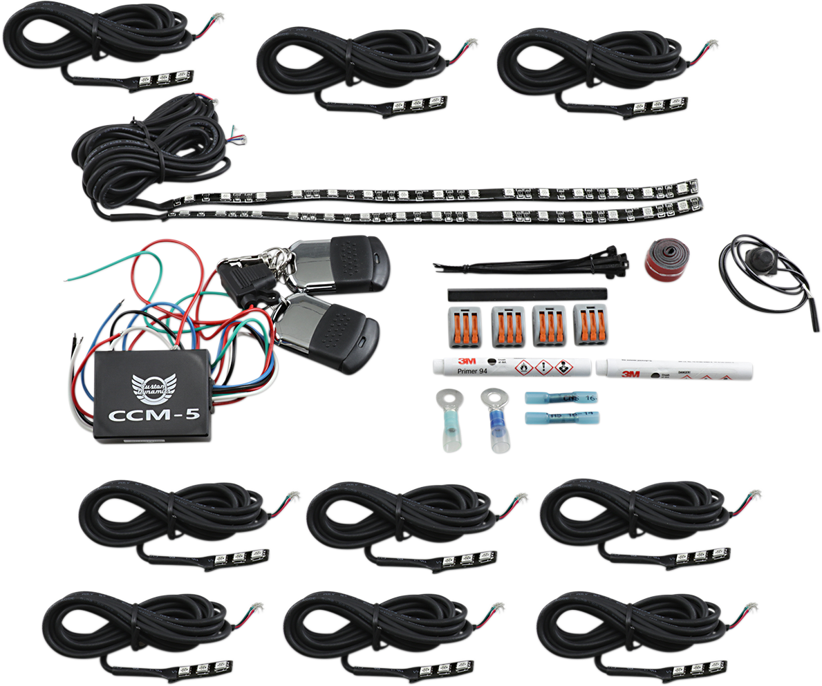 CUSTOM DYNAMICS Full Lighted Engine Kit - Indian CD-IND-TMWK1