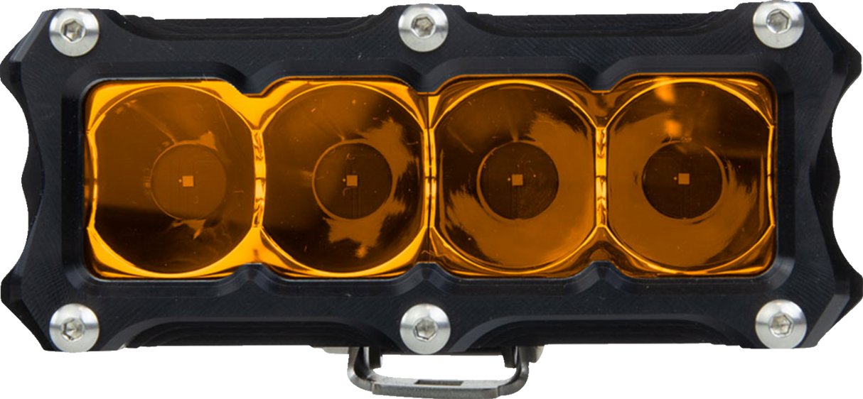 HERETIC Light Bar - Spot - 4" - Amber 50414