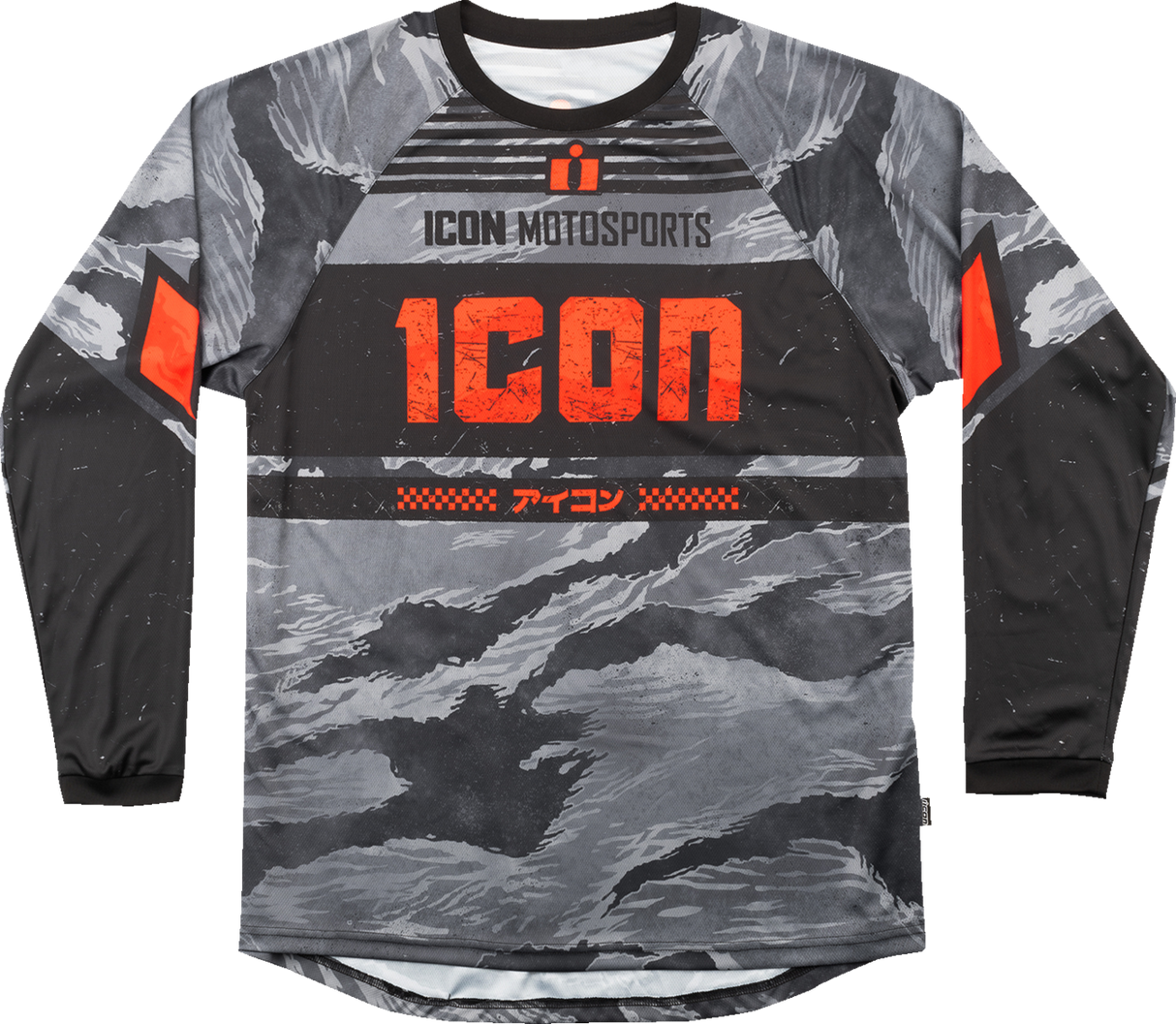 ICON Tiger’s Blood Jersey - Gray Camo - 4XL 2824-0097