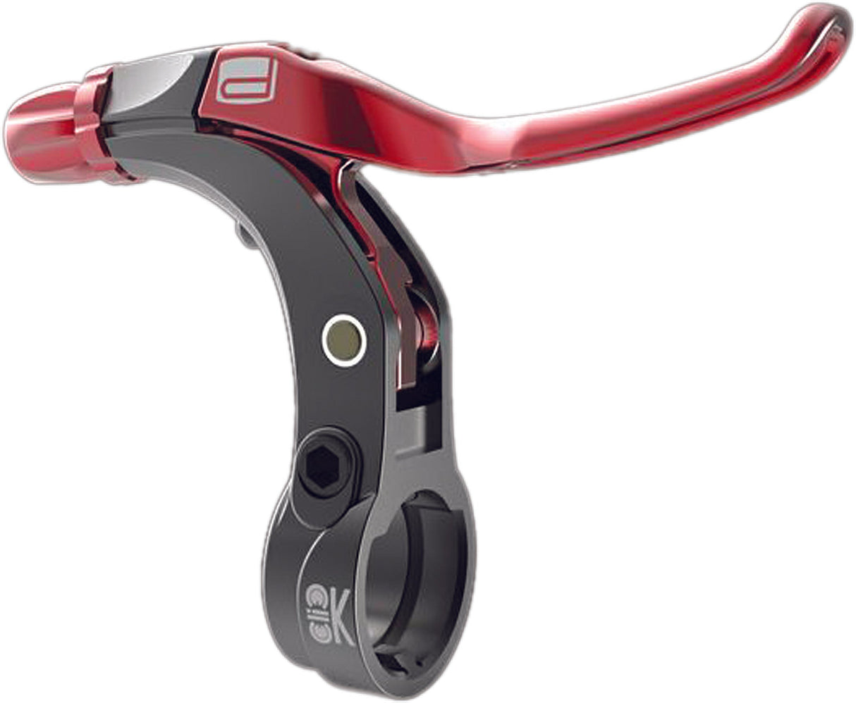 PROMAX V-Point Brake Lever Long Red BR3634