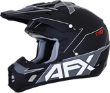 AFX FX-17 Helmet - Aced - Matte Black/White - 2XL 0110-6493