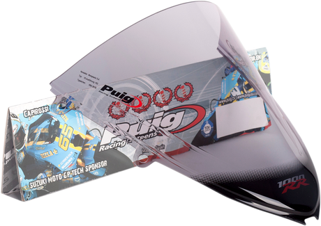 PUIG HI-TECH PARTS Race Windscreen - Smoke - CBR1000RR 4623H