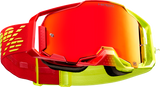 100% Armega Goggles - Solaris - HiPER Red Mirror 50003-00003