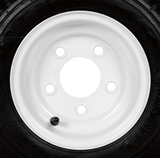 KENDA Tire/Wheel - Load Range C - 4.80-8 - 5 Hole - 6 Ply 30060