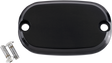 JOKER MACHINE Master Cylinder Cover - Smooth - Black - 99-17 08-01SB