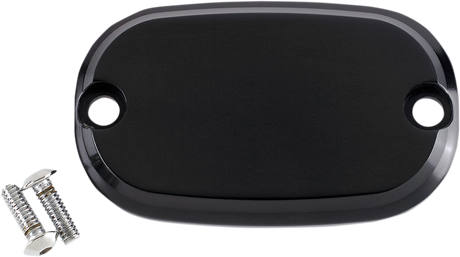 JOKER MACHINE Master Cylinder Cover - Smooth - Black - 99-17 08-01SB