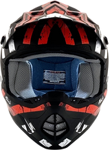 AFX FX-17Y Helmet - Attack - Matte Black/Red - Small 0111-1402