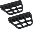 JOKER MACHINE Serrated Passenger Floorboard - Black 08-645-1B