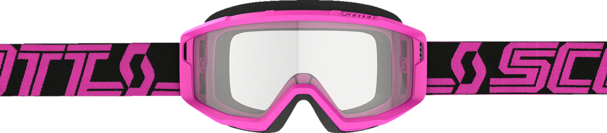 SCOTT Primal Goggles - Pink/Black - Clear 278598-1254043