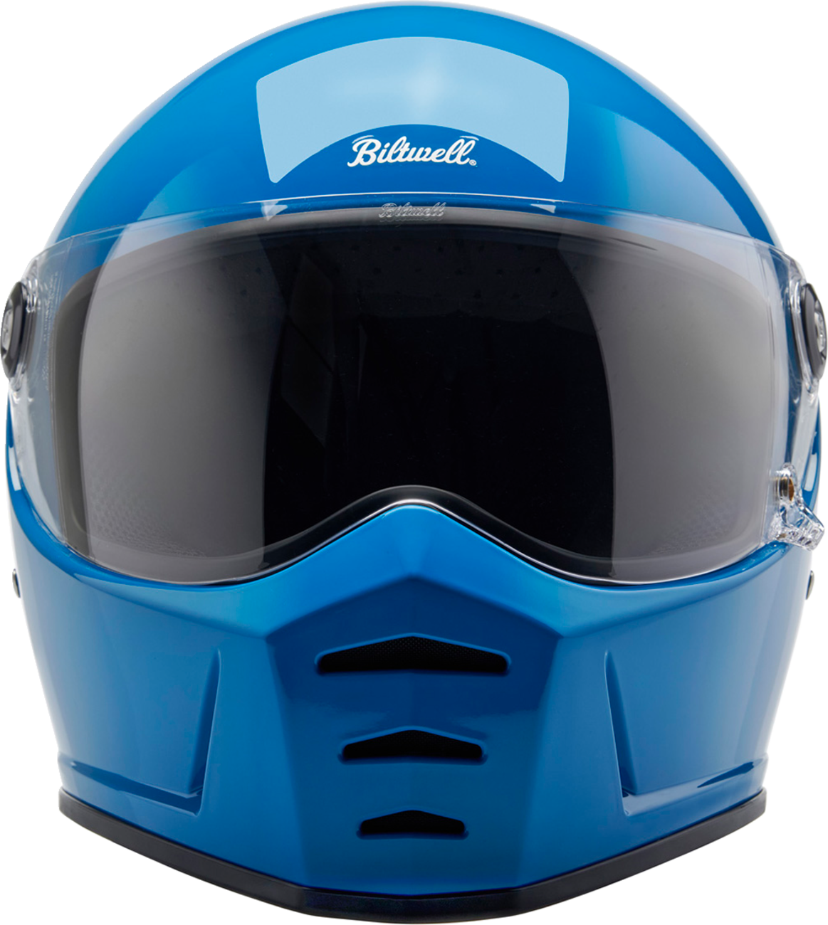 BILTWELL Lane Splitter Helmet - Gloss Tahoe Blue - XS 1004-129-501