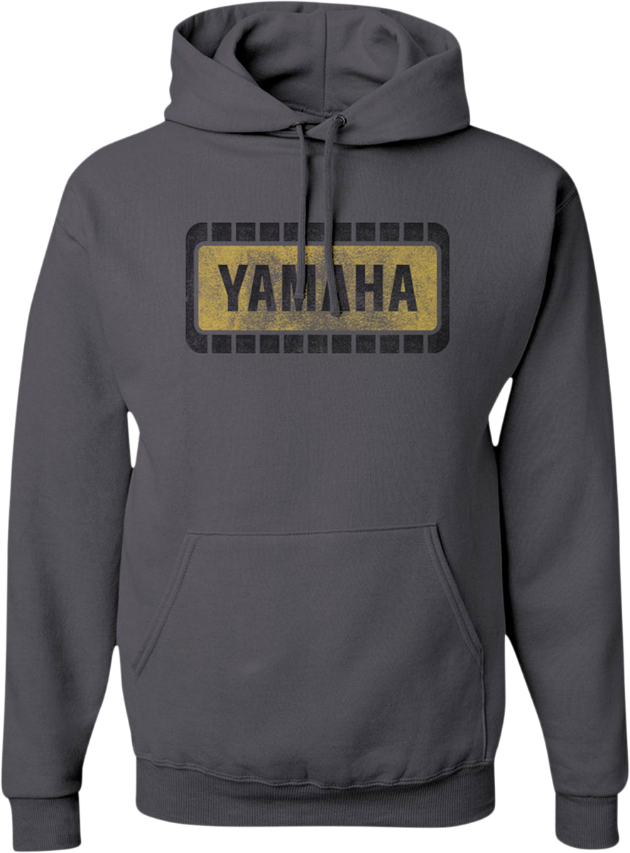 YAMAHA APPAREL Yamaha Retro Hoodie - Charcoal - XL NP21S-M1971-XL