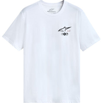 ALPINESTARS Asym CSF T-Shirt - White - XL 1215-72270-20-XL