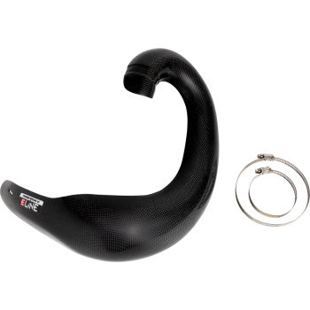 MOOSE RACING Pipe Guard - Carbon Fiber  MPG25023C