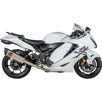 AKRAPOVIC Racing Line Exhaust System - Titanium - Suzuki GSX 1300 R Hayabusa 2021- 2025 S-S13R4-APLT
