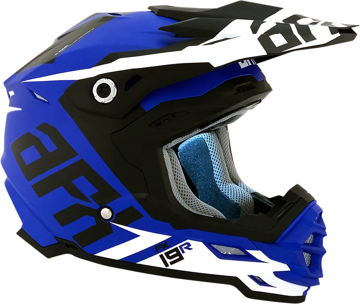 AFX FX-19R Helmet - Racing - Matte Blue - Medium 0110-7069