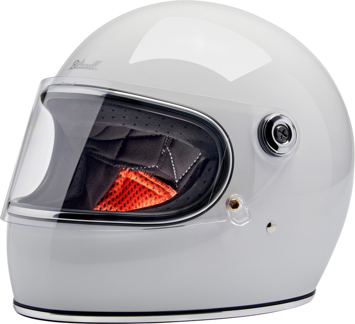 BILTWELL Gringo S Helmet - Gloss White - Small 1003-102-502