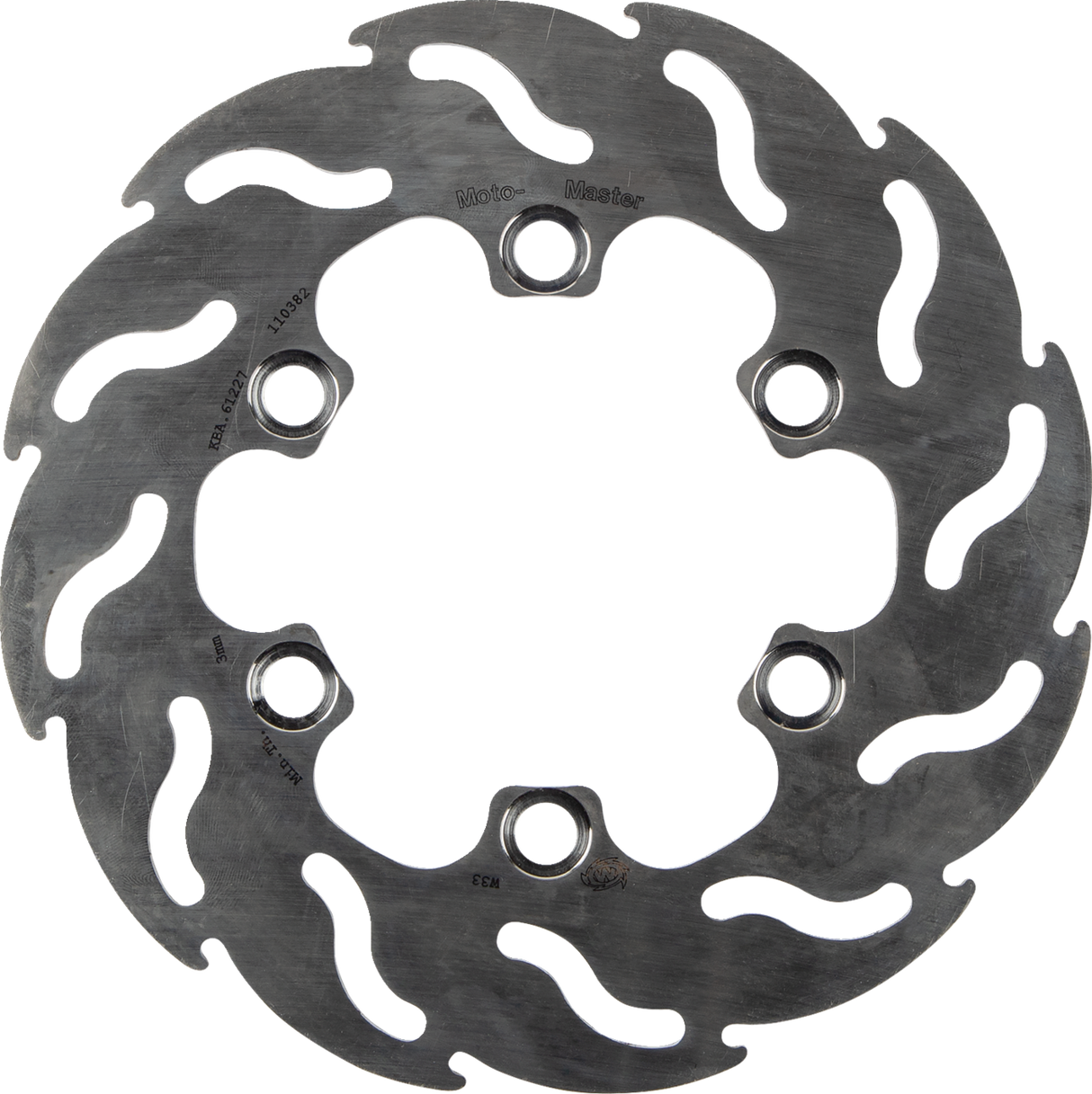 MOTO-MASTER Brake Rotor - Rear - Flame 110382-PU