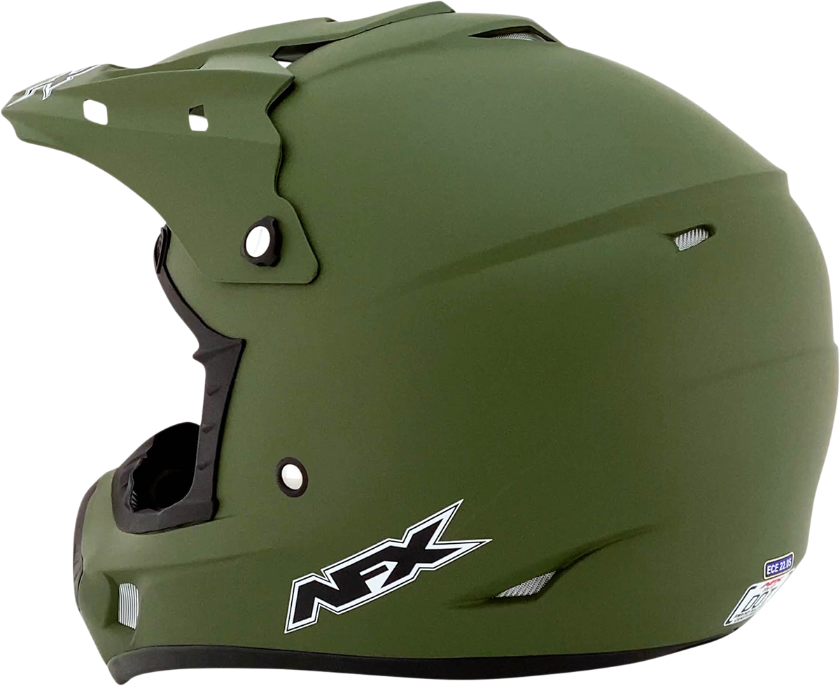 AFX FX-17 Helmet - Flat Olive Drab - Medium 0110-4448