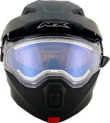 AFX FX-111DS Snow Helmet - Electric - Matte Black - Medium 0120-0800