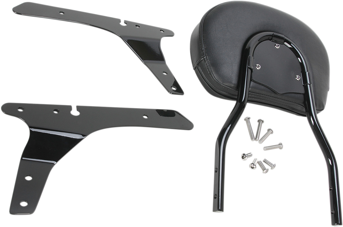 COBRA Round Sissy Bar - Standard - Black - Sportster 602-1303B