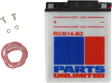 Parts Unlimited Battery - Rcb14-B2 Cb14-B2