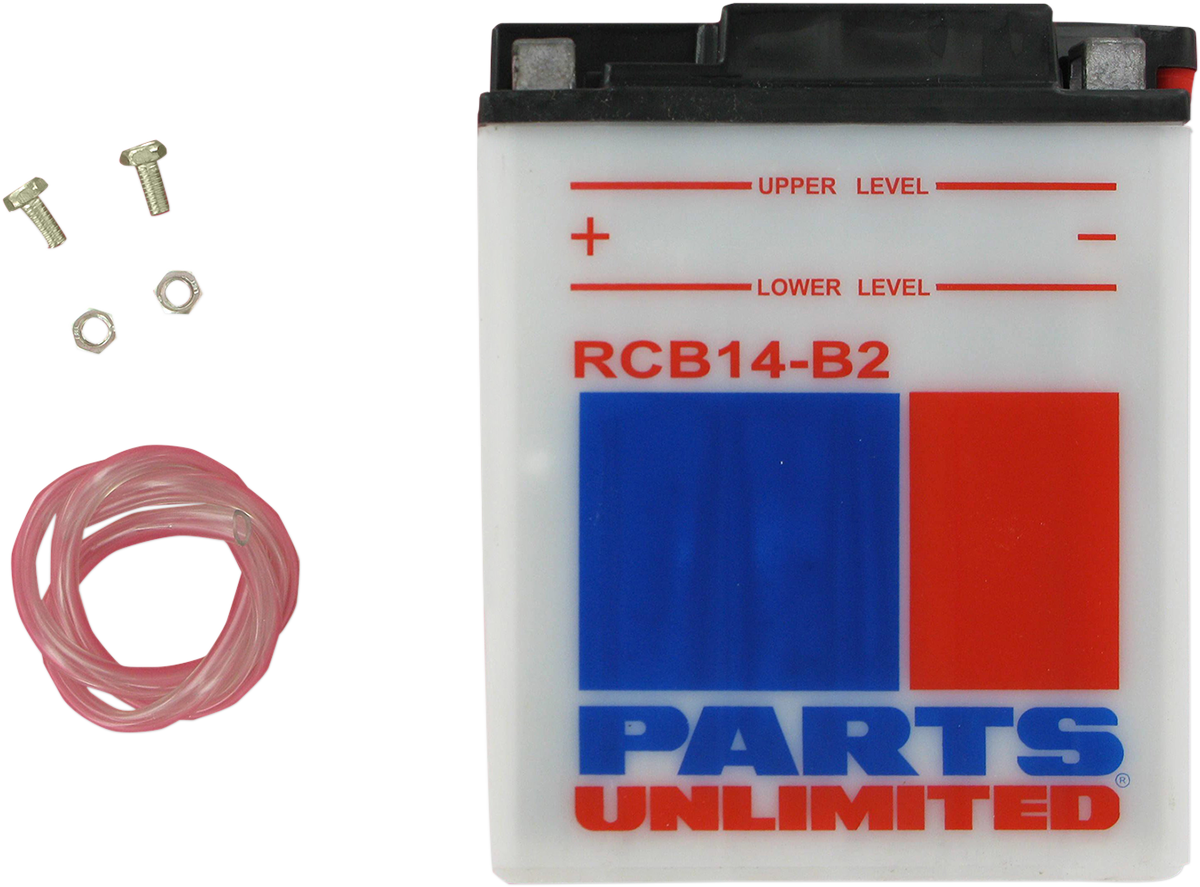 Parts Unlimited Battery - Rcb14-B2 Cb14-B2