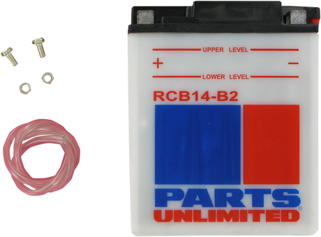 Parts Unlimited Battery - Rcb14-B2 Cb14-B2