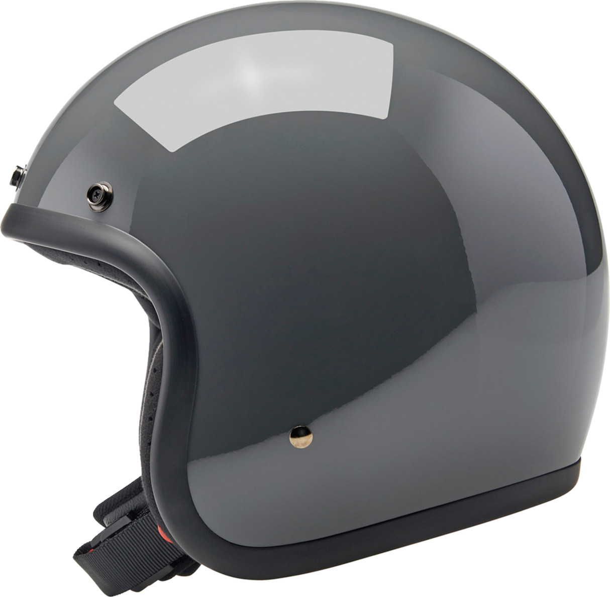 BILTWELL Bonanza Helmet - Gloss Storm Gray - XS 1001-165-201