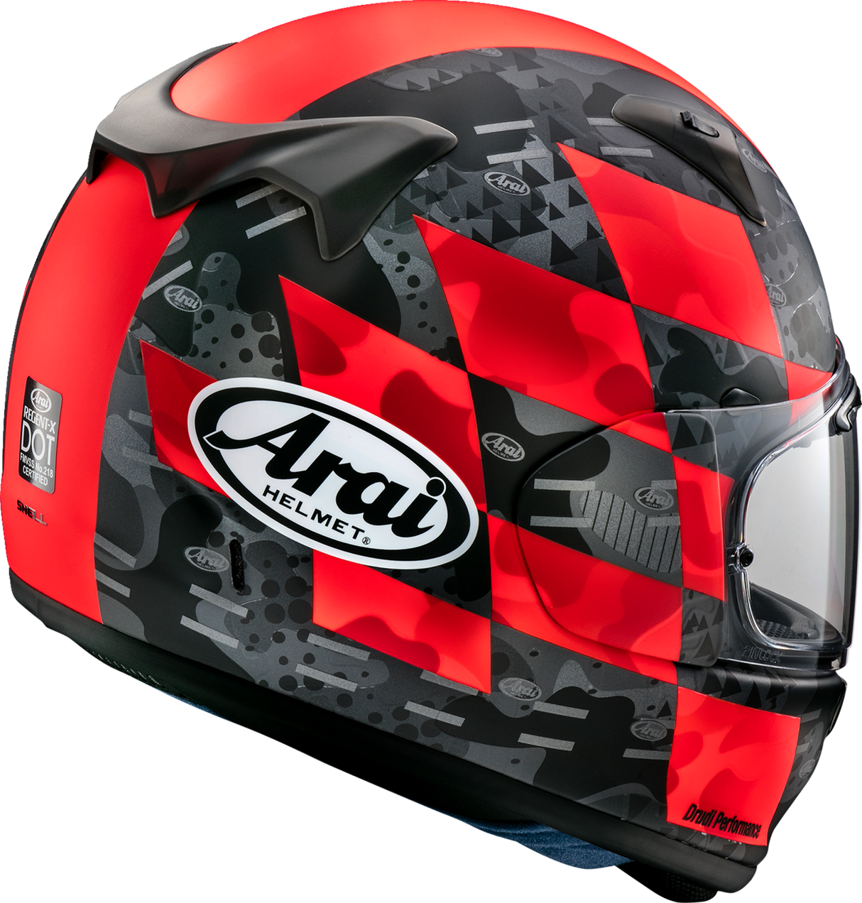 ARAI Regent-X Helmet - Patch - Red Frost - Medium 0101-15835