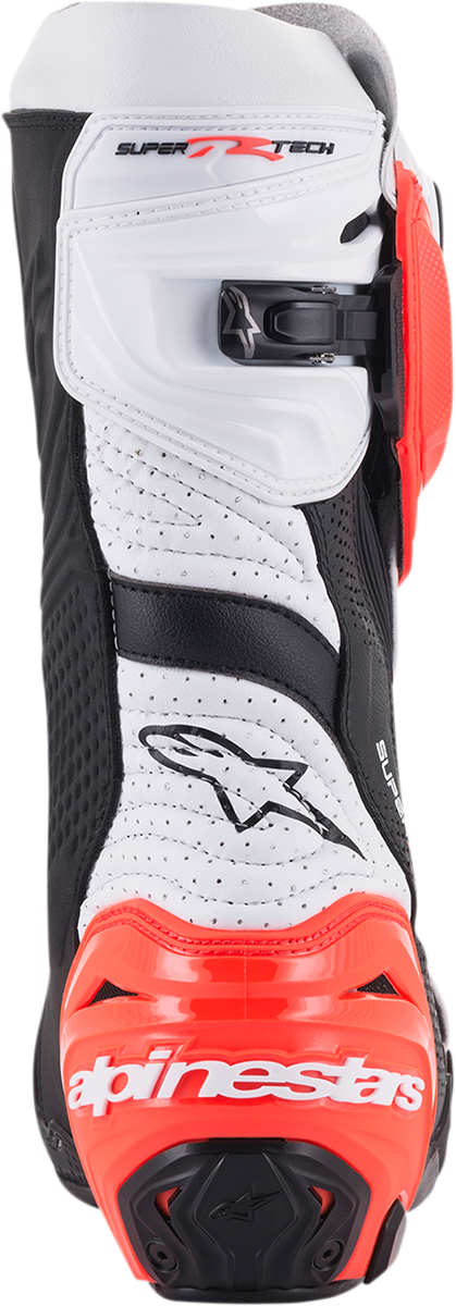 ALPINESTARS Supertech V Boots - Black/Fluo Red/White - US 8 / EU 42 2220121-124-42