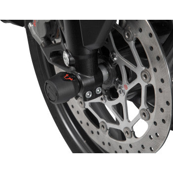 SW-MOTECH Axle Sliders - Front - Set - Triumph/Yamaha STP.11.176.10201/B