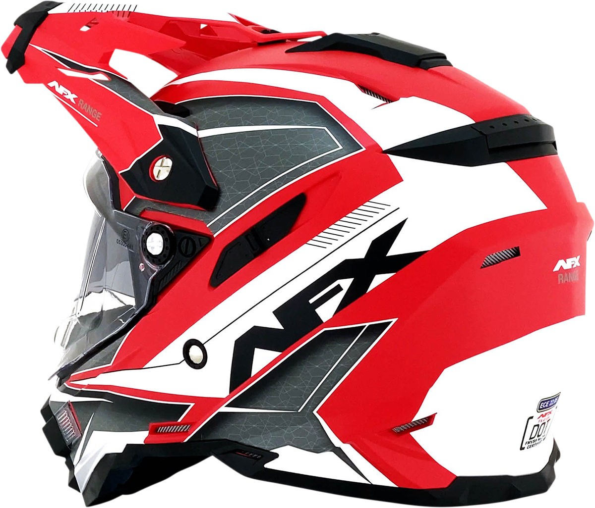 AFX FX-41 Helmet - Range - Matte Red - XL 0140-0069