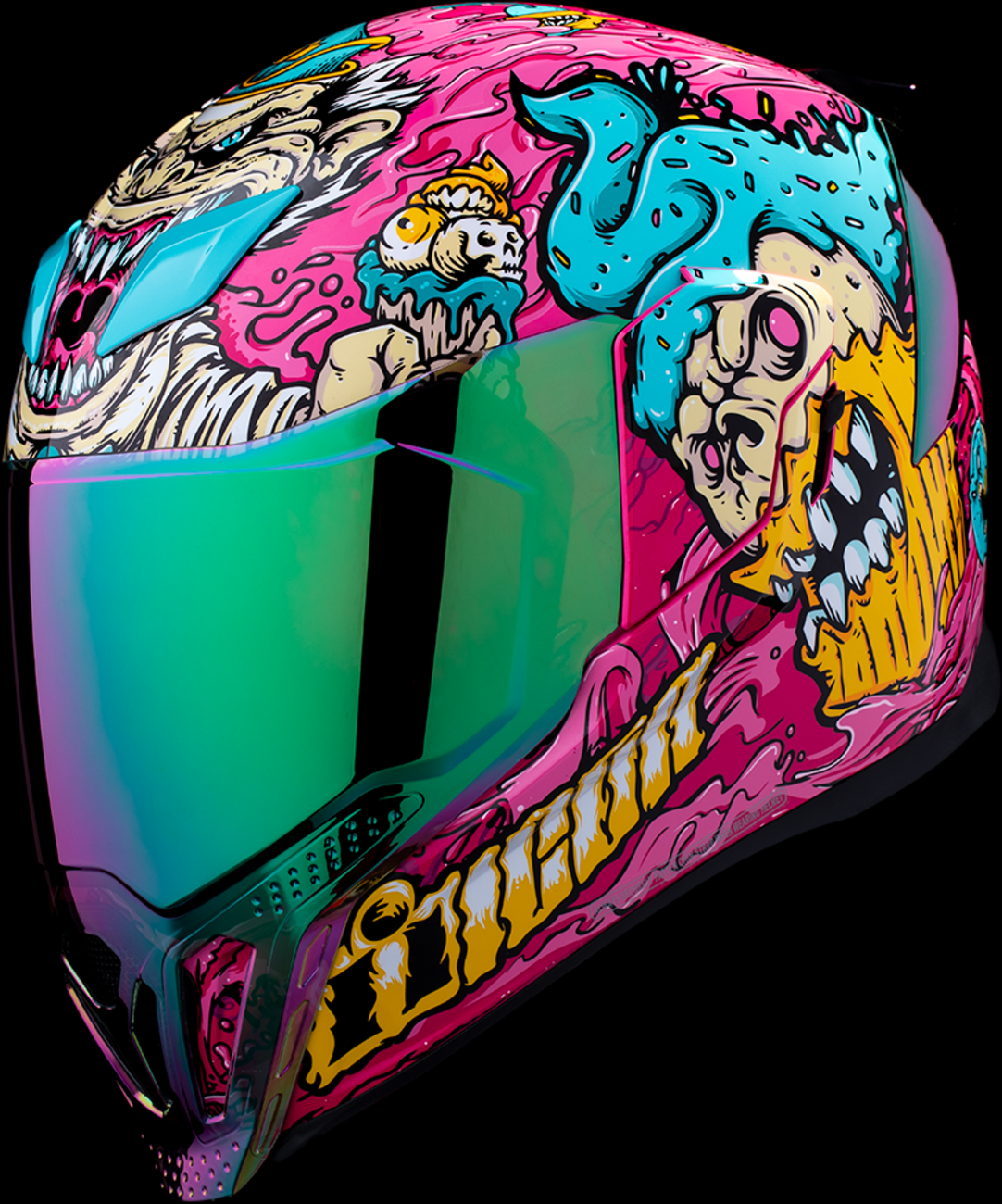 ICON Airflite™ Helmet - Snack Attack - MIPS® - Pink - XS 0101-16921