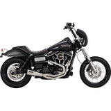 VANCE & HINES 2-into-1 Upsweep Exhaust System - Brushed 27635