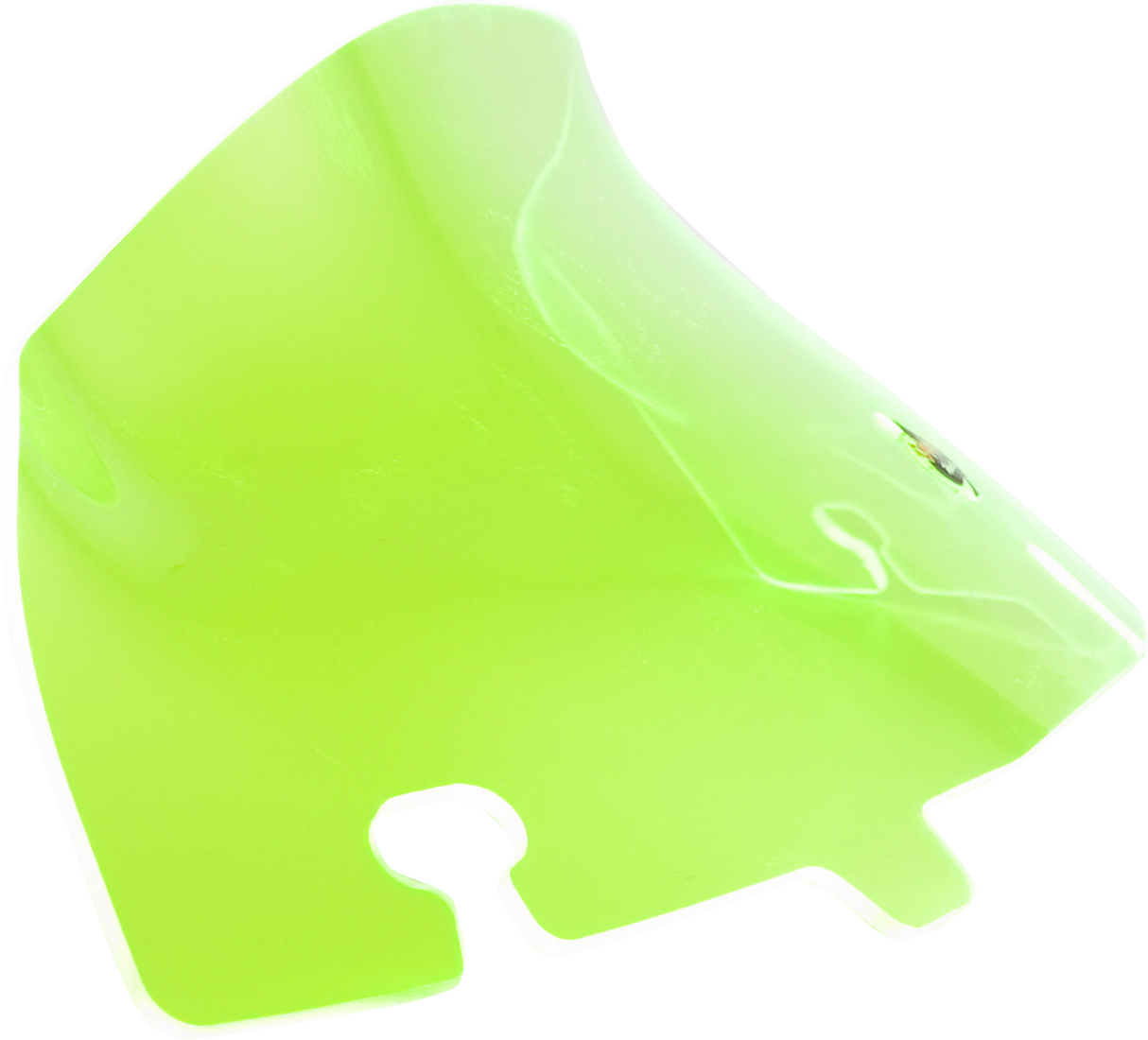 KLOCK WERKS Kolor Flare™ Windshield - 4" - Green Ice - FLH KWW-01-0651