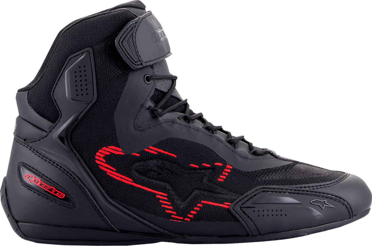 ALPINESTARS Faster-3 Rideknit® Shoes - Black/Gray/Red - US 10 2510319-1993-10