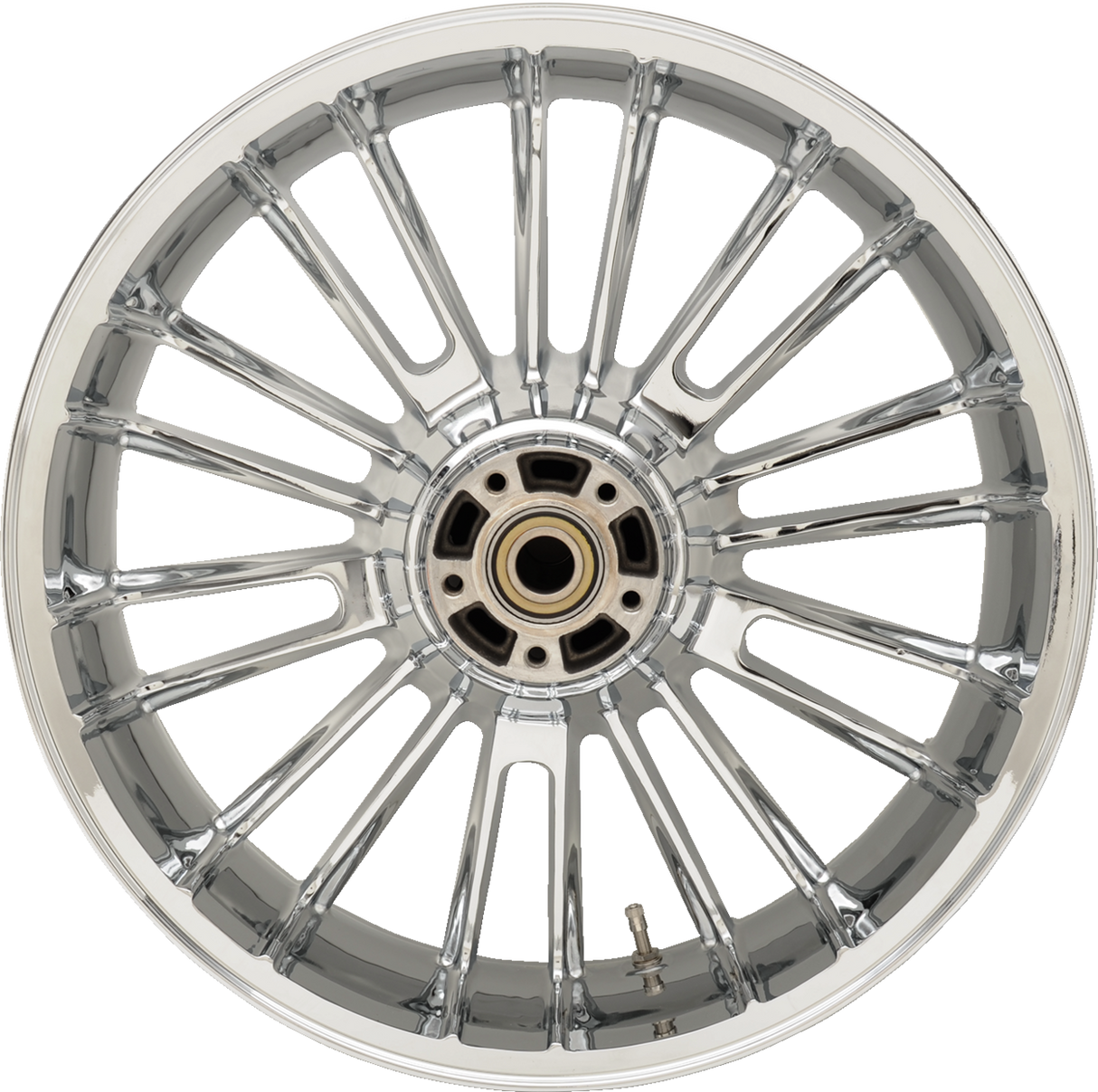 COASTAL MOTO Rear Wheel - Atlantic 3D - Single Disc/No ABS - Chrome - 18"x5.50" - '09+ FL 3D-ATL185CH