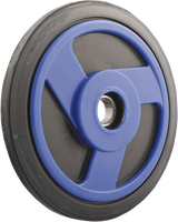 KIMPEX Idler Wheel with Bearing 6004-2RS - Blue - Group 13 - 178 mm OD x 20 mm ID 298954