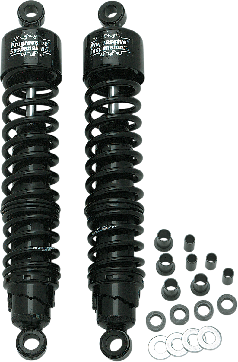 PROGRESSIVE SUSPENSION 413 Series Shock - Black - Standard - 15" 413-4039B