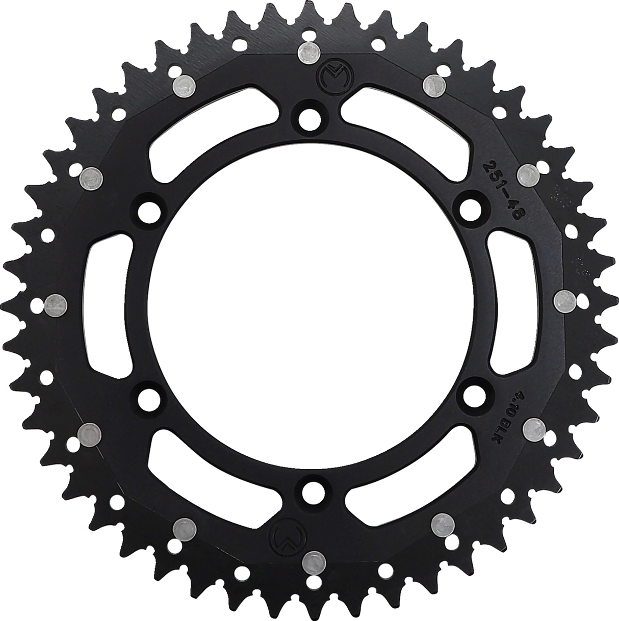 MOOSE RACING Dual Sprocket - Black - 48 Tooth 1210-251-48-10X