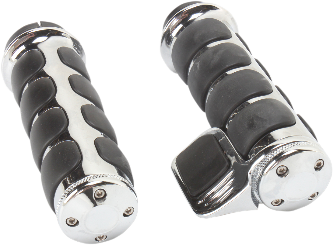 KURYAKYN Grips - ISO® - TBW - Chrome 6343