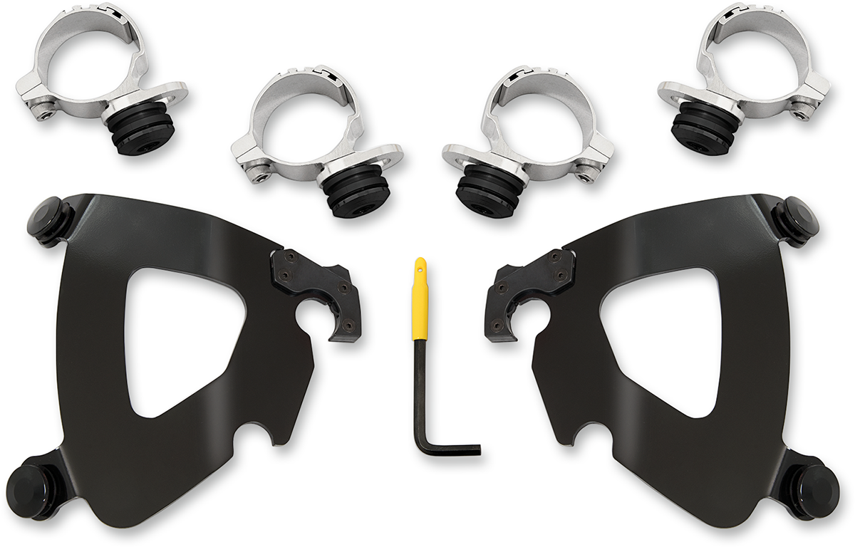 MEMPHIS SHADES Gauntlet Mounting Kit - Black - Scout MEB2024