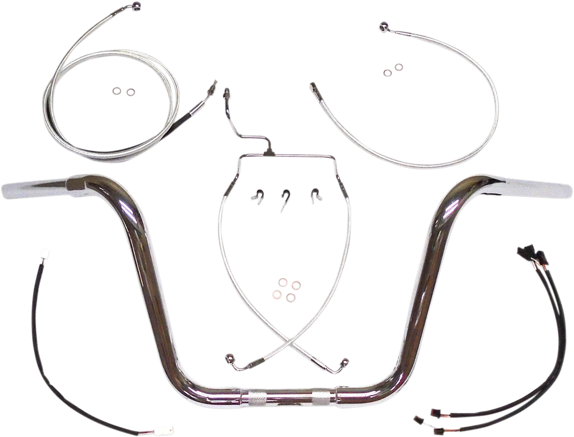 MAGNUM Handlebar/Installation Kit - Sterling Chromite II 38884-214