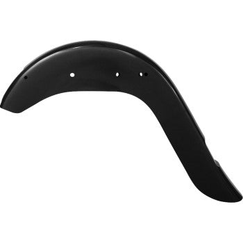 KLOCK WERKS Rear Fender - Vicla Frenched - 9" Extended Rear - Black  KWF-02-0311