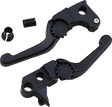 POWERSTANDS RACING Lever Set - Anthem - Shorty - Black 12-01657-22